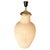 Large Ceramic Lamp in Wrapped in Light Rope & Brass Top For Sale - Image 11 of 11