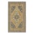 Vintage Turkish Oushak With Floral Medallion in Bronze, Blue Color 6'10 X 11'5 For Sale