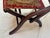 Wood Antique 1860s Civil War Officer's Folding Camp Carpet Chair For Sale - Image 7 of 12