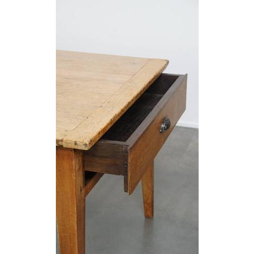 Antique Oak Dining or Conference Table, Early 19th Century For Sale - Image 12 of 18