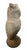 Mid-Century British Cast Stone Great Horned Owl Garden Statuary For Sale - Image 4 of 10