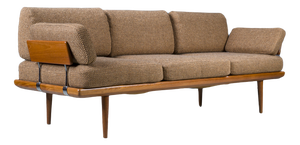 Danish FD417 Minerva Sofa in Teak by Peter Hvidt and Orla Molgaard-Nielsen for France & Son, 1960s