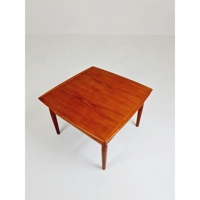 Danish Square Teak Coffee Table by Grete Jalk for Glostrup Møbelfabrik, 1960s For Sale - Image 6 of 18