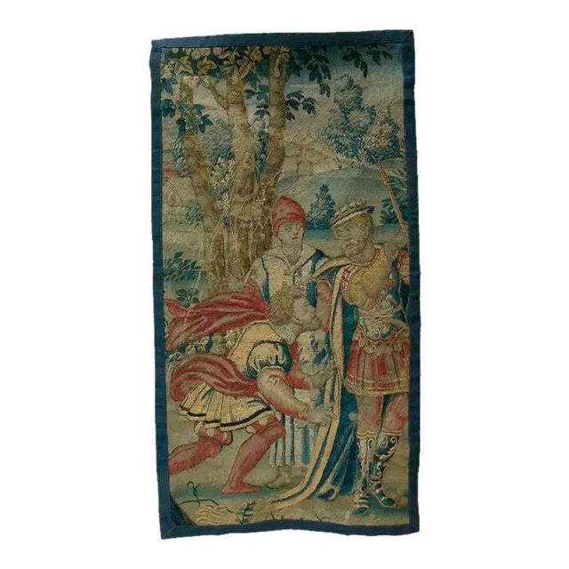16th Century Antique Brussels Tapestry For Sale - Image 9 of 9