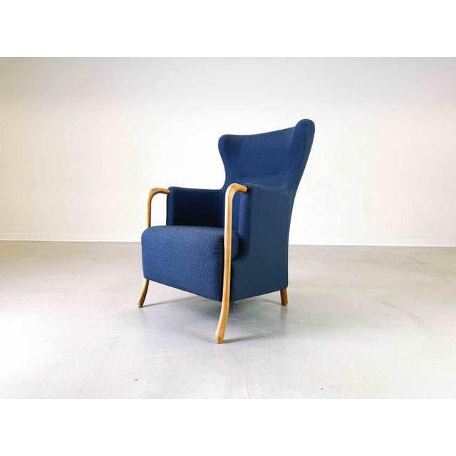 Set of Vintage Armchair & Ottoman from Claudia Stouby Møbelfabrik, 1970 For Sale - Image 4 of 13