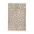 Hand-Knotted Wool Rug with Geometric Pattern by Azele Studio For Sale - Image 9 of 9