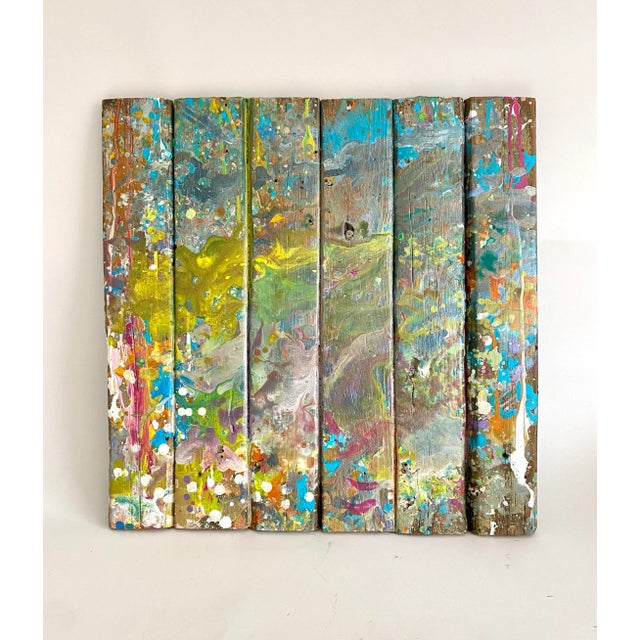 Artist's Framed Painters Palette Wall Sculpture For Sale In Los Angeles - Image 6 of 6