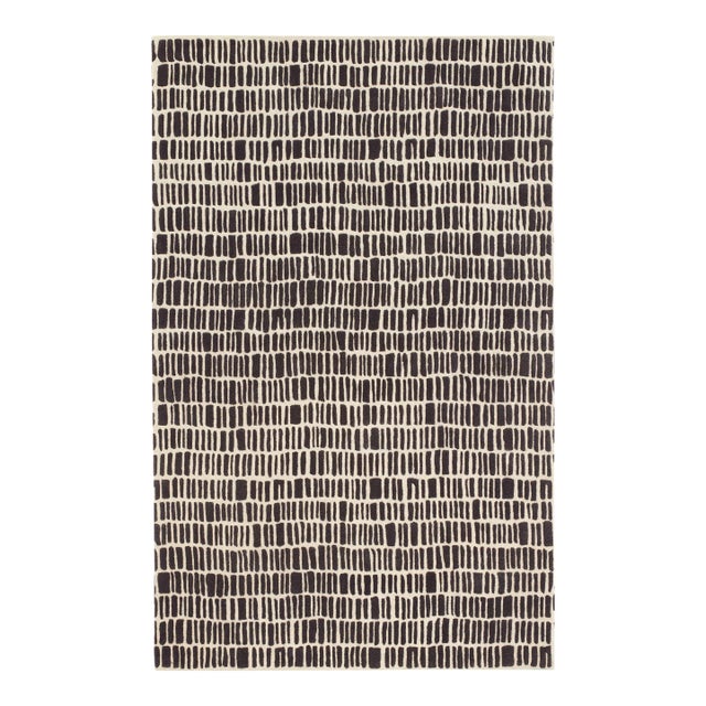 Marie Flanigan for Dash & Albert Roark Charcoal Tufted Wool Rug, 7' 6" x 9' 6" For Sale
