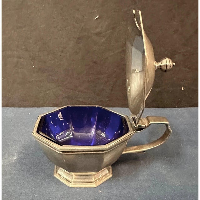 Mid 20th Century Mid 20th Century Tiffany & Co. Sterling & Glass Server For Sale - Image 5 of 8