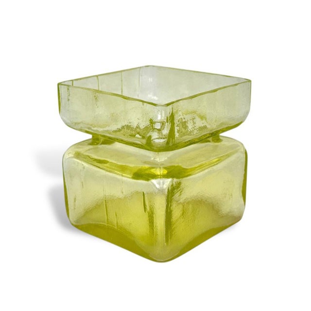 1960s 1960s Helena Tynell "Pala" Glass Vases by Helena Tynell for Riihimaen Lasi- Set of Five For Sale - Image 5 of 9