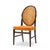 Paul McCobb for Calvin Furniture Mid Century Double Cane and Mahogany Dining Chairs - Set of 6 For Sale In Chicago - Image 6 of 18
