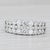 2010s 1.31ctw Diamond Ring 14k White Gold Size 8 Wedding Anniversary Band For Sale - Image 5 of 8