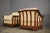 Wood Sofa & Armchairs from Mobil Girgi, 1970s, Set of 3 For Sale - Image 14 of 18