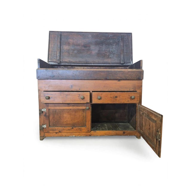 Antique Tuscan Kitchen Cabinet, 1890s For Sale - Image 6 of 9