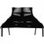 Black Pk-2 Chair in Black Flagline by Poul Kjærholm For Sale - Image 8 of 14