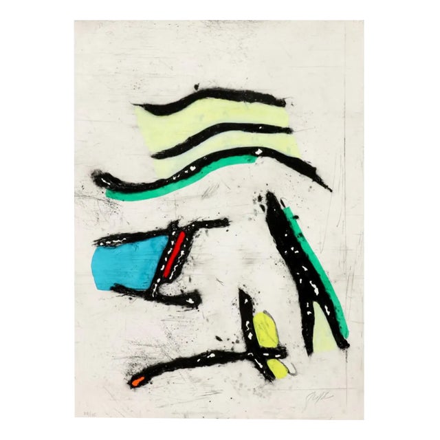 Robert Jacobsen, Composition: A Season in Hell, 1992, Copper Print For Sale