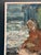Mid-Century Modern Einar Emland, Figure by the Harbor, 1950s, Oil Painting on Canvas, Framed For Sale - Image 3 of 18