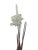 Late 20th Century Hans Frabel Glass Daffodil Sculpture on Stand For Sale - Image 9 of 9