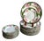 Vintage Franciscan Desert Rose Dinner and Salad Plates Made in England, 24 Pieces For Sale