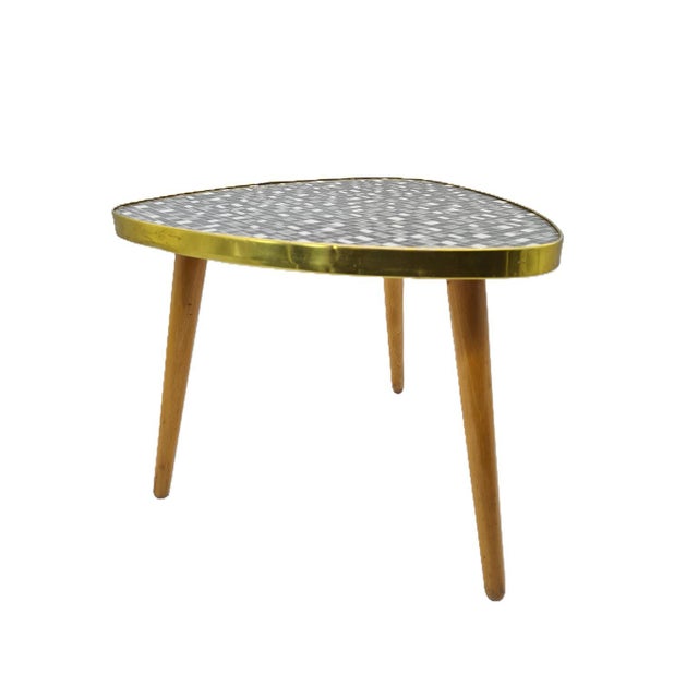 Side Table or Plant Stand from Hal Lei, GDR, 1960s For Sale - Image 11 of 11