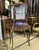 French French-Inspired Louis XV Vitrine Cabinet – Gilded Bronze Details, Glass Panels & Display Stand For Sale - Image 3 of 4