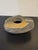 Resin Ikebana the resembles slate stone set upon a base. Includes a receptacle to hold water and a flower frog (kenzan)...