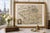 Map of Caesar's Gallia Veteris Ancient Gaul from Blaeu, France, 1642 For Sale - Image 4 of 13