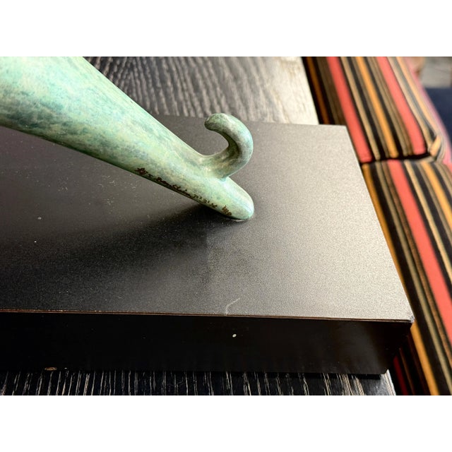 Green Benshalom Ben Shalom 1993 Bronze Bull For Sale - Image 8 of 12