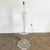 Plastic Mid Century Modern Octagonal Lucite Side Table/Floor Lamp For Sale - Image 7 of 8