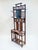 Rustic Victorian Bamboo Coat Stand with Mirror and Umbrella Stand, 1890s For Sale - Image 3 of 11