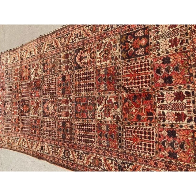 1940s 1940s Vintage Hand-Knotted Rug From Turkey For Sale - Image 5 of 13