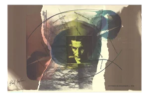 1978 Paul Jenkins 'Beckett Festival' Pop Art Multicolor Usa Offset Lithograph