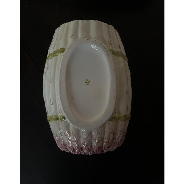 Gorgeous Vintage Italian Asparagus Tureen With Underplate and Ladle For Sale - Image 10 of 10