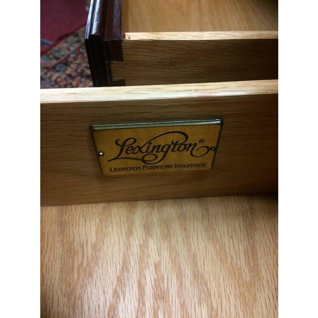 Wood Vintage Mahogany Dresser, Lexington Furniture For Sale - Image 7 of 11