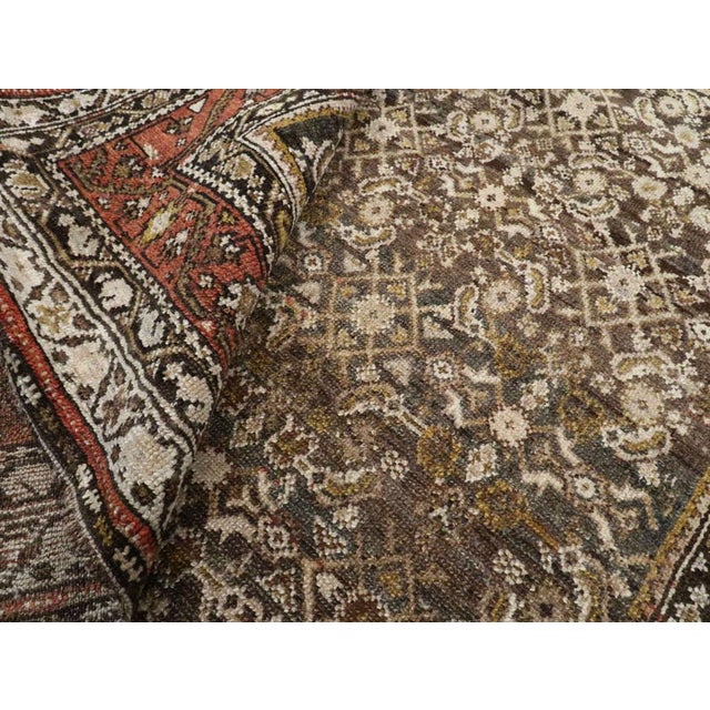 Galerie Shabab Collection Early 20th Century Persian Kurdish Rug For Sale - Image 9 of 9
