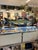 Large hand-painted metal trout sign folk art, originally used as a trade sign for a fishmonger’s shop. Crafted from metal...