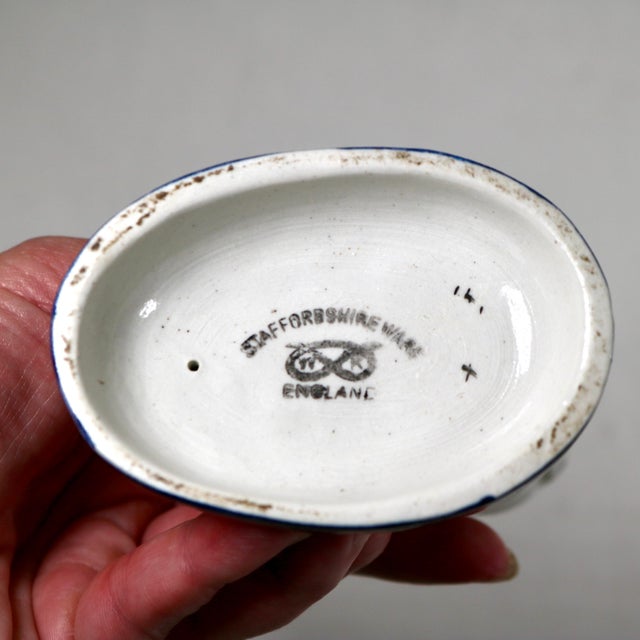 Ceramic Early 20th Century William Kent Staffordshire Ware Dalmatian Right Facing For Sale - Image 7 of 9