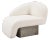 This white modern lounge chair wrapped in soft boucle fabric feels like a cozy hug every time you sit down. With its chic...