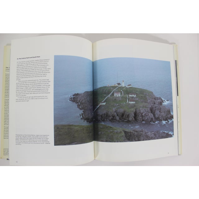 Textile 1975 "The Lighthouse" Nautical Coastal Book Hardcover For Sale - Image 7 of 9