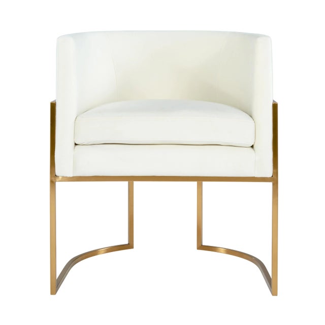 Fabulously chic and demanding attention, the Giselle dining chair dazzles from any angle. Designed in collaboration by...