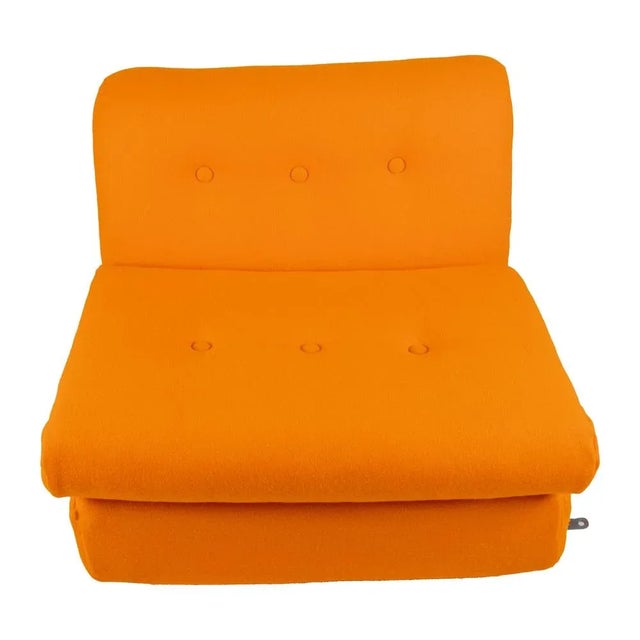 Orange Orange Amanta Sofa by Mario Bellini for B&B Italia, 1970s For Sale - Image 8 of 11