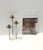 Postmodern Vintage Silver-Plated Brass and Acrylic Glass Candleholder by Mesa, Italy, 1970s For Sale - Image 3 of 12