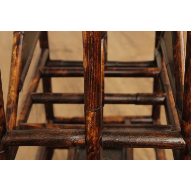 Vintage Bamboo Magazine Rack For Sale - Image 10 of 13