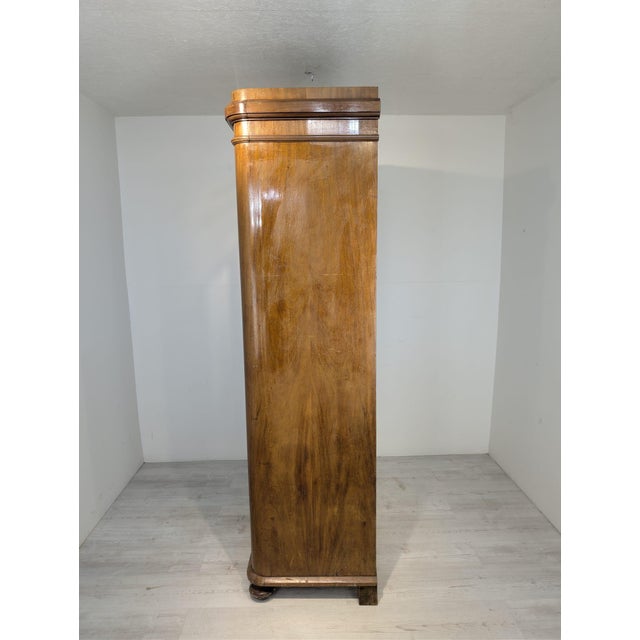 Antique Display Cabinet in Walnut For Sale - Image 17 of 18
