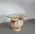 Pencil Reed, Rattan and Bamboo Bell Flower Side Table For Sale - Image 14 of 18
