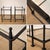 Late 20th Century Vintage Claudio Reyes Hand-Forged Iron & Glass Side Tables — Signed Pair For Sale - Image 5 of 5