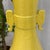Large Lemon Yellow Crackle Glazed Ceramic Vase For Sale - Image 9 of 11
