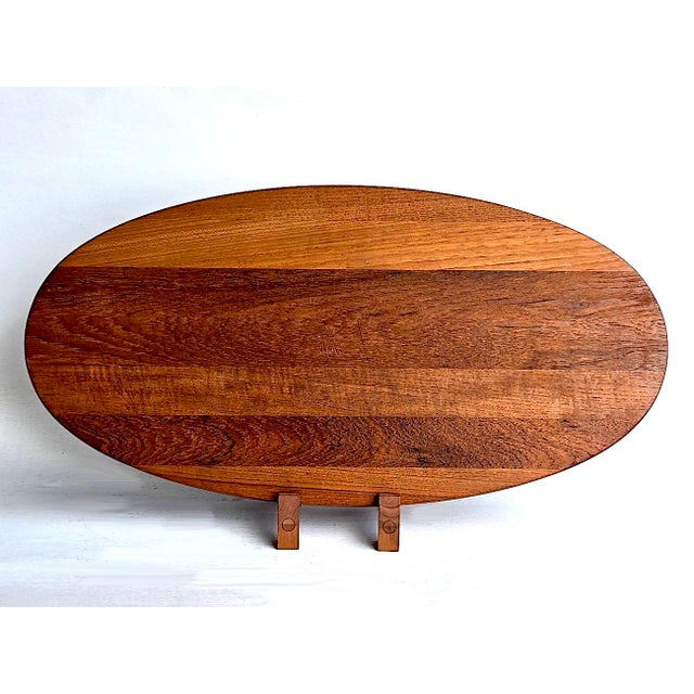 Dansk 1970s Dansk Teak Wood Charcuterie Board For Sale - Image 4 of 14