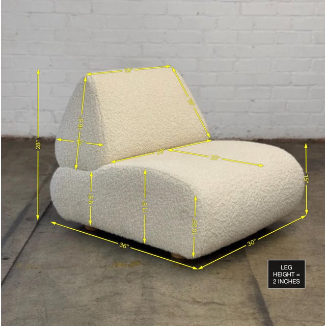 Made to Order “Isosceles” Lounge Chair For Sale - Image 13 of 13