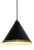 Kegle-Style Pendant Lamp attributed to Bent Karlby for Lyfa, 1960s For Sale